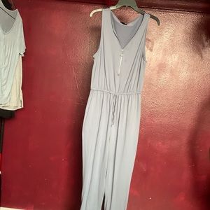 Blue jumpsuit
